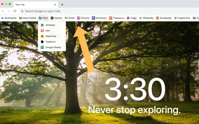 Come mostrare barra preferiti Google Chrome Come mostrare barra preferiti Google Chrome
