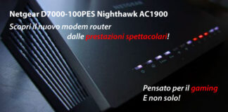Netgear D7000-100PES Nighthawk – Recensione completa Netgear-D7000-100PES-Nighthawk-ac1900-recensione-modem-router-adsl