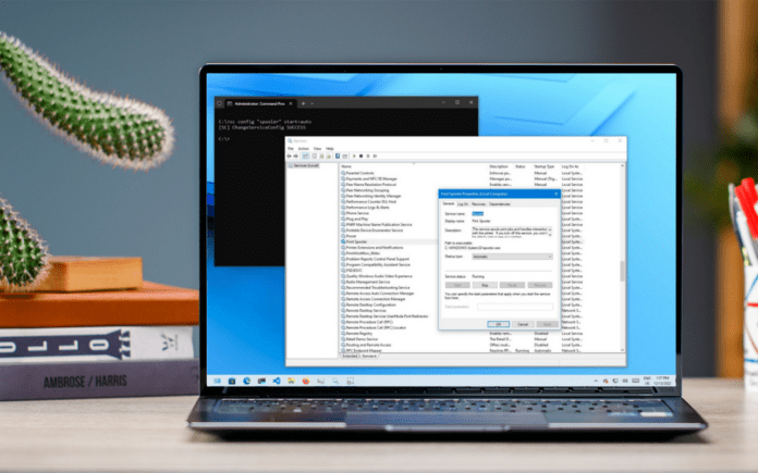 Avviare un servizio su Windows Avviare un servizio su Windows