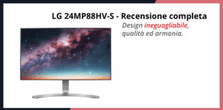 LG 24MP88HV-S – Monitor per pc IPS – Recensione completa LG 24MP88HV-S - Monitor per pc IPS - Recensione completa