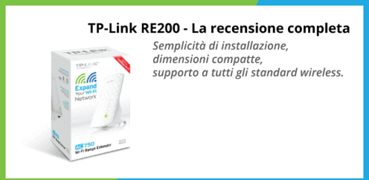 TP-Link RE200 il Range Extender – Recensione completa TP-Link RE200 il Range Extender - Recensione completa