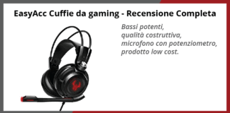 EasyAcc Cuffie Gaming – Recensione completa EasyAcc Cuffie Gaming - Recensione completa