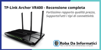 TP-Link Archer VR400 Modem Router – Recensione completa TP-Link Archer VR400 Modem Router - Recensione completa