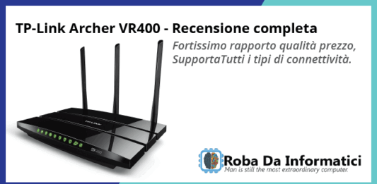 TP-Link Archer VR400 Modem Router – Recensione completa TP-Link Archer VR400 Modem Router - Recensione completa