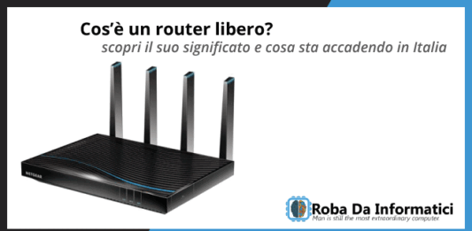 Cos’è un router libero? Cos'è un router libero?