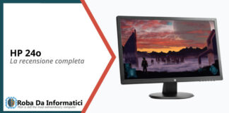 HP 24o Monitor da Gaming – Recensione completa hp 24o recensione