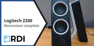 Logitech Z200: Stereo Speaker – Recensione completa logitech z200 recensione