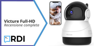 Victure FHD: IP cam da interni – Recensione completa victure telecamera full hd recensione