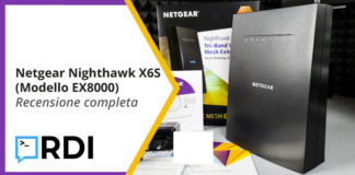 Netgear Nighthawk X6S- EX8000 – Recensione completa netgear nighthawk x6s ex8000 recensione