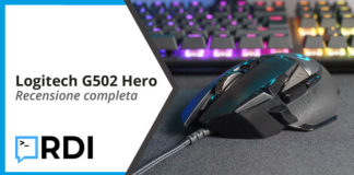 Logitech G502 Hero – Recensione completa Logitech G502 Hero - Recensione completa