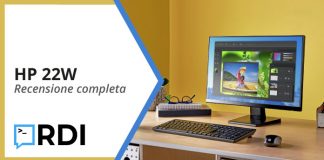HP 22W: Monitor IPS – Recensione completa HP 22W: Monitor IPS - Recensione completa
