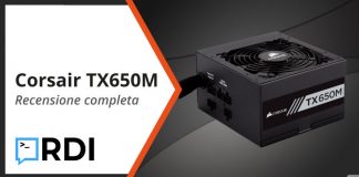 Corsair TX650M – Recensione completa Corsair TX650M recensione