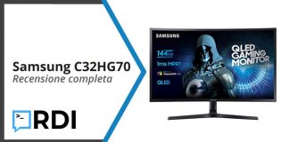 Samsung C32HG70 – Recensione completa samsung C32HG70 recensione