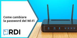 Come cambiare la password del Wi-Fi
