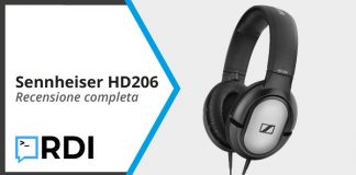 Sennheiser HD 206 – Recensione completa Sennheiser HD 206 - Recensione completa
