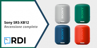 Sony SRS-XB12 – Recensione completa Sony SRS-XB12 - Recensione completa