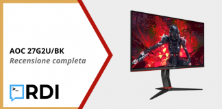 AOC 27G2U/BK Gaming – Recensione completa AOC 27G2U/BK Gaming - Recensione completa