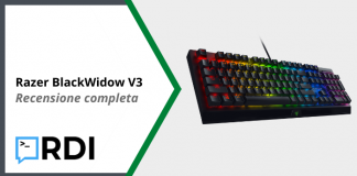 Razer BlackWidow V3 – Recensione completa Razer BlackWidow V3 - Recensione completa