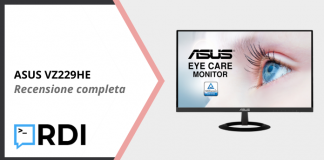 ASUS VZ229HE – Recensione completa ASUS VZ229HE - Recensione completa
