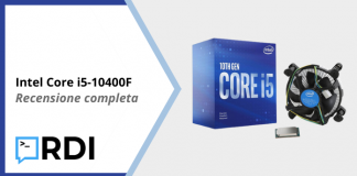 Intel Core i5-10400F – Recensione completa Intel Core i5-10400F - Recensione completa