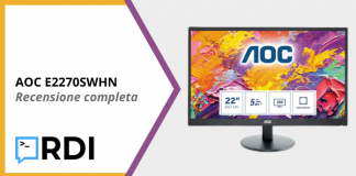 AOC E2270SWHN Monitor – Recensione completa AOC E2270SWHN Monitor - Recensione completa