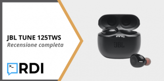 JBL TUNE 125TWS – Recensione completa JBL TUNE 125TWS - Recensione completa