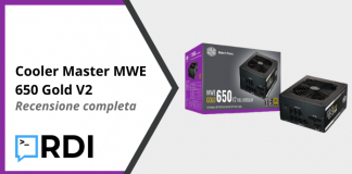 Cooler Master MWE 650 Gold V2 – Recensione completa Cooler Master MWE 650 Gold V2 - Recensione completa