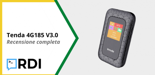 Tenda 4G185 V3.0 – Recensione completa Tenda 4G185 V3.0 - Recensione completa
