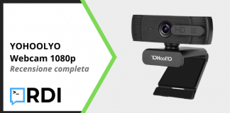 YOHOOLYO Webcam 1080p – Recensione completa YOHOOLYO Webcam 1080p - Recensione completa