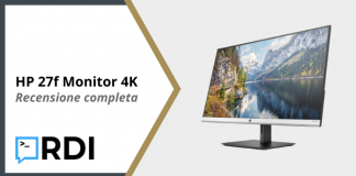 HP 27f Monitor 4K – Recensione completa HP 27f Monitor 4K - Recensione completa