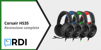 Corsair HS35 – Recensione completa Corsair HS35 - Recensione completa