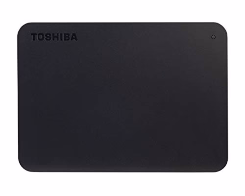 TOSHIBA HDTB410EK3AA Canvio Basics, Disco Rigido Esterno Portatile, USB 3.0, 1 TB, Nero