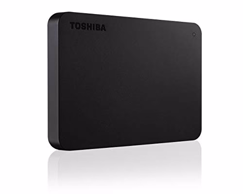 Toshiba 1TB Canvio Basics Portable External Hard Drive,USB 3.2 Gen 1, Black (HDTB410EK3AA)