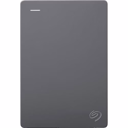 Seagate Basic, 1TB, Hard Disk Esterno Portatile - USB 3.0 per PC Desktop, PC Portatili (STJL1000400)