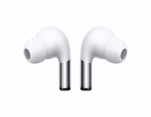 OnePlus Buds PRO - Cuffie Wireless, Fino a 38h di autonomia, Cancellazione del Rumore Intelligente e Adattiva, Bluetooth 5.2, Bianco Lucido