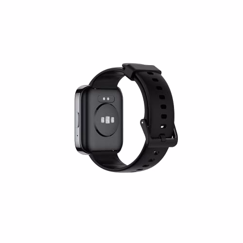 realme Watch 3,Display ampio e luminoso da 1.8’’, Oltre 110 modalità sport Chiamate con, Chiamate con Bluetooth senza interruzioni, Oltre 100 quadranti,black, One Size, RMW2108