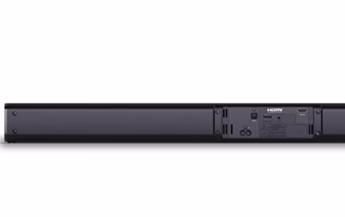 Sharp Soundbar HT-SB140, 150 W, 2.0, HDMI ARC-CEC, Audio Ottico, Telecomando, Ingresso AUX, 95 cm, Nero Satinato