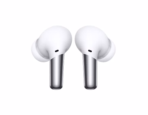 OnePlus Buds PRO - Cuffie Wireless, Fino a 38h di autonomia, Cancellazione del Rumore Intelligente e Adattiva, Bluetooth 5.2, Bianco Lucido
