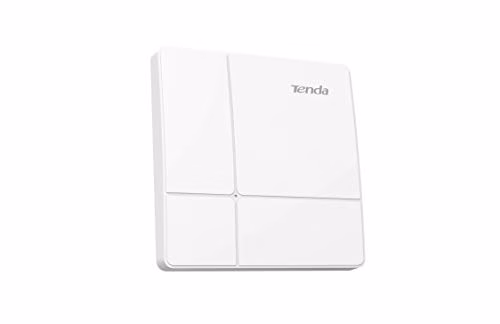 Tenda Access Point Wifi Punto di Accesso Wireless, Gigabit Porta Ethernet 10/100/1000 Mbps AC1200 MU-MIMO, Dual-band Access Point 5Ghz&2.4Ghz, PoE 802.3af, Montaggio a Soffitto o a Parete, Bianco(I24)