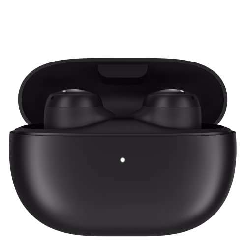 Xiaomi Redmi Buds 3 Lite Auricolari Bluetooth 5.2, Fino a 18 ore di Batteria, Resistenti all'acqua, Connessione Automatica, Versione Italiana, Nero