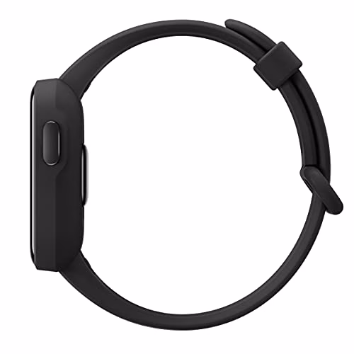 Xiaomi Mi Watch Lite - Smartwatch Black Touch screen da 1,4 pollici, 5 ATM resistente all'acqua, 9 giorni di durata della batteria, GPS, 11 modalità sport