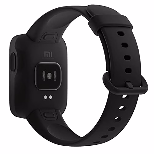 Xiaomi Mi Watch Lite - Smartwatch Black Touch screen da 1,4 pollici, 5 ATM resistente all'acqua, 9 giorni di durata della batteria, GPS, 11 modalità sport