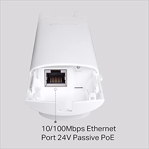 TP-Link EAP110 Outdoor Accesso Point Esterno Wi-Fi N300 MBps, 1 10/100 MBps LAN, Bianco