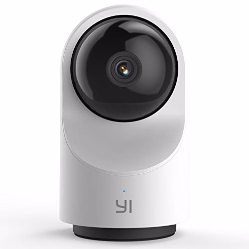 YI Telecamera Wi-Fi Interno 1080p Dome X, Smart Telecamera Sorveglianza 360°Pan-Tilt per Sicurezza,Ip Camera WiFi con Sensore di Movimento,Notifiche Push in Tempo Reale,Audio Bi-direzionale