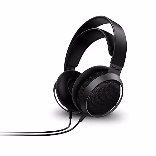 PHILIPS Fidelio X3/00 Cuffie Sovraurali con Cavo Scollegabile 3 m (Design Aperto, Driver Acustici 50 mm, Audio Ad Alta Risoluzione, Diffusione Audio Ampia, Leggerezza)