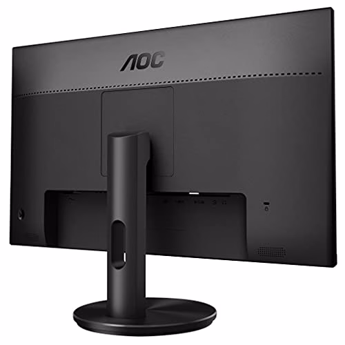 AOC G2590VXQ Monitor da Gaming 24.5", FHD 1920 x 1080 a 75 Hz, 1 ms, Speaker, D-SUB, 2 x HDMI, DP, Nero/Rosso