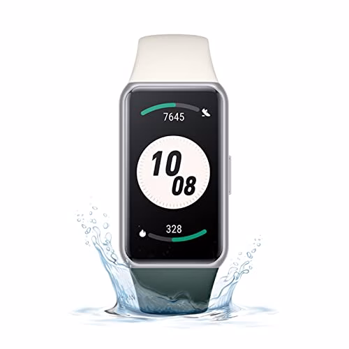 HONOR Band 7 Smart Watch SpO2 e cardiofrequenzimetro, braccialetto intelligente con monitoraggio del sonno, fitness tracker, verde