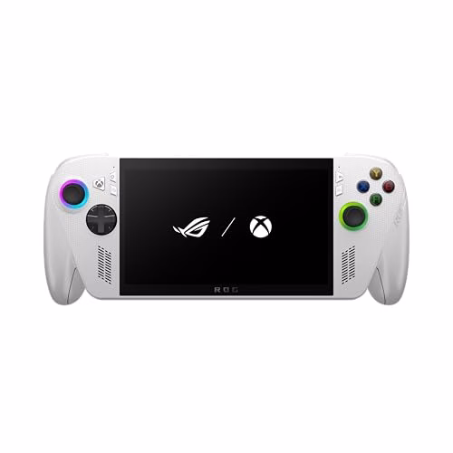 ASUS ROG Xbox Ally RC73YA, Console Gaming, Display 7" Glossy touchscreen, 120Hz, AMD Ryzen Z2, RAM 16GB, 512GB SSD PCIE, Windows 11 Home, White