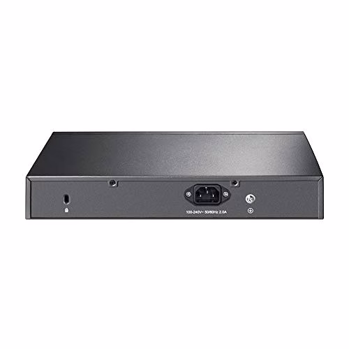 TP-Link TL-SG1016PE 16 porte Gigabit Easy Smart Switch con 8 porte PoE+, fino a 30 W per porta e 150 W totali, porte RJ-45 schermate, 802.3af/at, Plug and Play, con ventola