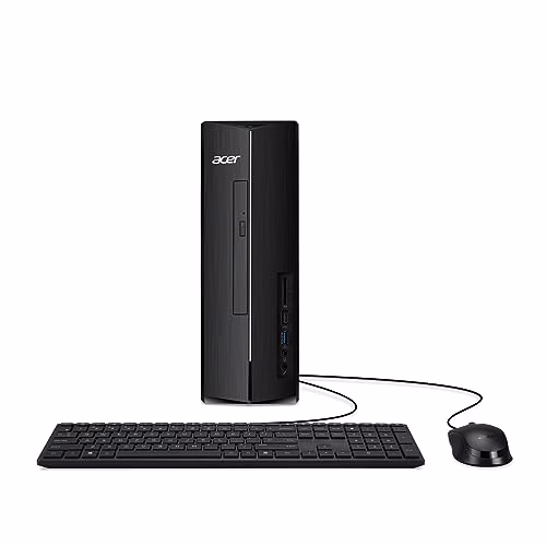 Acer Aspire XC-1780 PC Fisso, Desktop, Processore Intel Core i5-13400, Ram 8 GB DDR4, 512 GB SSD, DVD-RW, Scheda Grafica Intel UHD, Wireless Lan, Tastiera e Mouse USB, Windows 11 Home